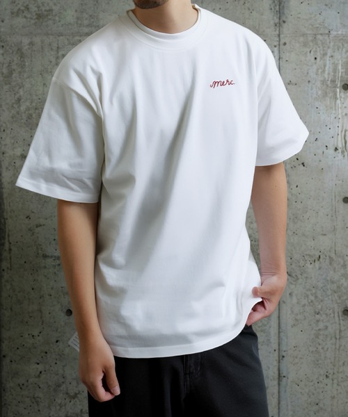 merc london(メルクロンドン)の「merc 4タイプアソートデザイン ハーフスリーブTシャツ(Tシャツ/カットソー・メンズ・ホワイト系5/ホワイト系4/レッド/イエロー/ブルー/グレー/ホワイト/ホワイト系3/ホワイト系2/ホワイト系1/ホワイト系/ブラック/レッド系1/レッド系/イエロー系1/イエロー系/ブルー系1/ブルー系/ネイビー系3/ネイビー系2/ネイビー系1/ネイビー系/グレー系2/グレー系1/グレー系/ブラック系2/ブラック系1/ブラック系・MEDIUM/LARGE)」の4枚目の写真