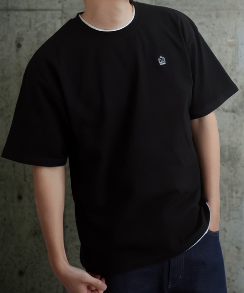 merc london(メルクロンドン)の「merc 4タイプアソートデザイン ハーフスリーブTシャツ(Tシャツ/カットソー・メンズ・ホワイト系5/ホワイト系4/レッド/イエロー/ブルー/グレー/ホワイト/ホワイト系3/ホワイト系2/ホワイト系1/ホワイト系/ブラック/レッド系1/レッド系/イエロー系1/イエロー系/ブルー系1/ブルー系/ネイビー系3/ネイビー系2/ネイビー系1/ネイビー系/グレー系2/グレー系1/グレー系/ブラック系2/ブラック系1/ブラック系・MEDIUM/LARGE)」の8枚目の写真
