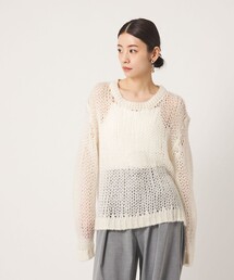 <CITEN>モヘヤブレンドルーズニット
