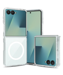 DOODLEIT（ドゥードゥルイット）の「【2倍磁力】Galaxy Z Flip 8用 MagSafe対応クリアケース（スマホケース/カバー）」