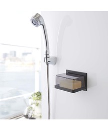 tower（タワー）の「マグネットバスルーム カバー付きソープトレー タワー（バス/トイレグッズ）」