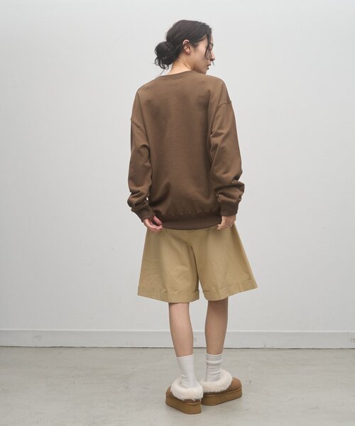 CIAOPANIC TYPY(チャオパニックティピー)の「【ZOZO限定】【UNISEX】フリーハンドメッセージスウェット(スウェット・レディース・グレー/ネイビー/ブラウン/チャコールグレー・LARGE/MEDIUM)」の8枚目の写真