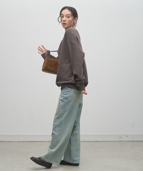 CIAOPANIC TYPY(チャオパニックティピー)の「【ZOZO限定】【UNISEX】フリーハンドメッセージスウェット(スウェット・レディース・グレー/ネイビー/ブラウン/チャコールグレー・LARGE/MEDIUM)」の13枚目の写真