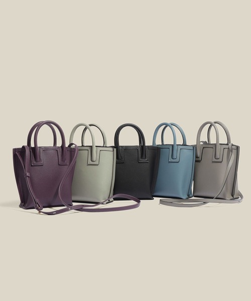 ROPE'(ロペ)の「【E'POR】【WEB限定】Ree BAG Mini/超軽量・26AW(ショルダーバッグ・レディース・パープル/ブラック/ブルー系その他5/モスグリーン/グレー・FREE)」の8枚目の写真
