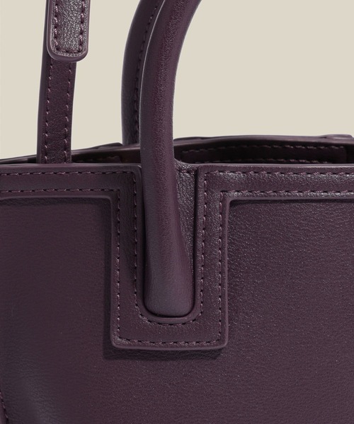 ROPE'(ロペ)の「【E'POR】【WEB限定】Ree BAG Mini/超軽量・26AW(ショルダーバッグ・レディース・パープル/ブラック/ブルー系その他5/モスグリーン/グレー・FREE)」の12枚目の写真