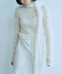 EDIT. FOR LULU | 【AYNI/アイニ】 for LULU sheer knit(ニット/セーター)