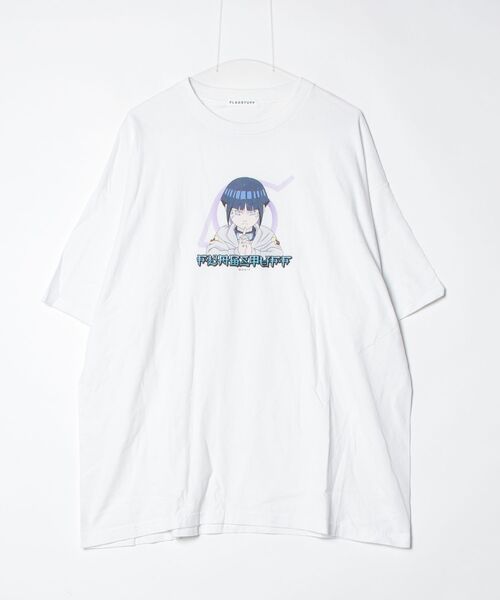 F-LAGSTUF-F（フラグスタフ）の「HINATA S/S TEE（Tシャツ/カットソー・メンズ・White/Black・XX-LARGE/X-LARGE/LARGE）」の2枚目の写真