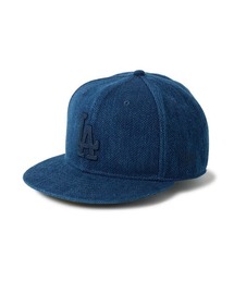 NEW ERA（ニューエラ）の「ニューエラ【NEW ERA】- ロサンゼルスドジャース キャップ【Los Angeles Dodgers 59FIFTY Aizome 藍染め WASHED INDIGO BLUE 14745177】（キャップ）」