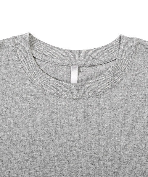 LUXSTYLE（ラグスタイル）の「TRAP/U(トラップユー)天竺胸ポケット無地ロンT（Tシャツ/カットソー・メンズ・ネイビー・M）」の8枚目の写真
