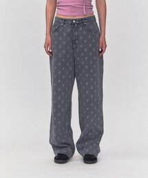 RR LOGO PRINTED JEANS_LIGHT GREY
