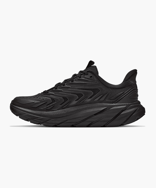 HOKA（ホカ）の「HOKA（ホカ）M CLIFTON UTL（スニーカー・メンズ・ブラック・29cm/28.5cm/28cm/27.5cm/27cm/26.5cm/26cm/25.5cm）」の2枚目の写真