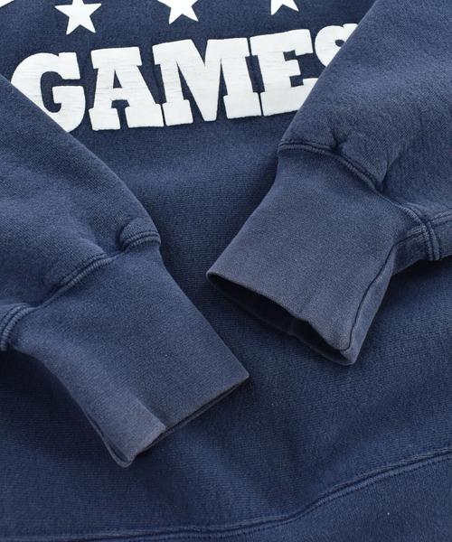 Lee(リー)の「【USED】90’s Lee "AMERICAN GAMES" リバースタイプ スウェット(スウェット・メンズ・ネイビー・X-LARGE)」の3枚目の写真