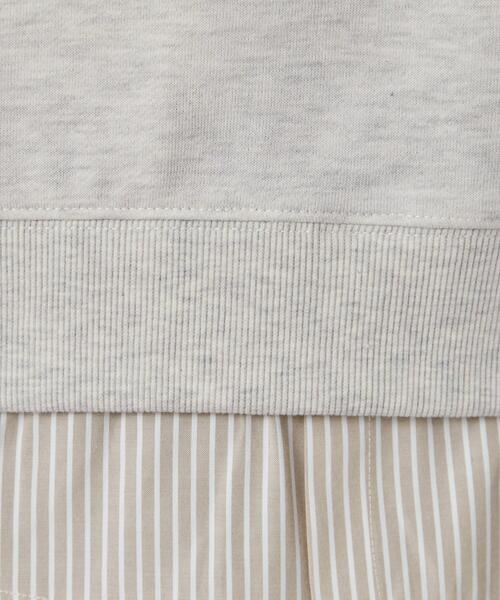 SHOO・LA・RUE(シューラルー)の「シャツレイヤードプルオーバーアソート(Tシャツ/カットソー・レディース・ボルドー/ネイビー系2/グレー/ブラック系2/ベージュ系その他5・01/03/02/04)」の21枚目の写真