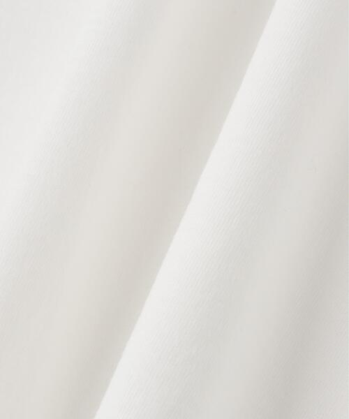 Y(ワイ)の「Y / ORGANIC COTTON JERSEY MOCK NECK SHORT SLEEVE T‐SHIRT(Tシャツ/カットソー・メンズ・ネイビー/ホワイト・LARGE)」の4枚目の写真