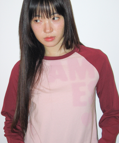 AMESWORLDWIDE(アメスワールドワイド)の「ボールドタイポ ラウンドヘム 長袖Tシャツ ピンク(Tシャツ/カットソー・レディース・その他・FREE)」の9枚目の写真