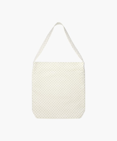 MARITHE + FRANCOIS GIRBAUD(マリテフランソワジルボー)の「CLASSIC LOGO CORDUROY BAG(トートバッグ・レディース・ブラウン/アイボリー/Black/アイボリー系・フリー)」の9枚目の写真