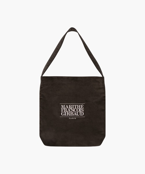 MARITHE + FRANCOIS GIRBAUD(マリテフランソワジルボー)の「CLASSIC LOGO CORDUROY BAG(トートバッグ・レディース・ブラウン/アイボリー/Black/アイボリー系・フリー)」の13枚目の写真