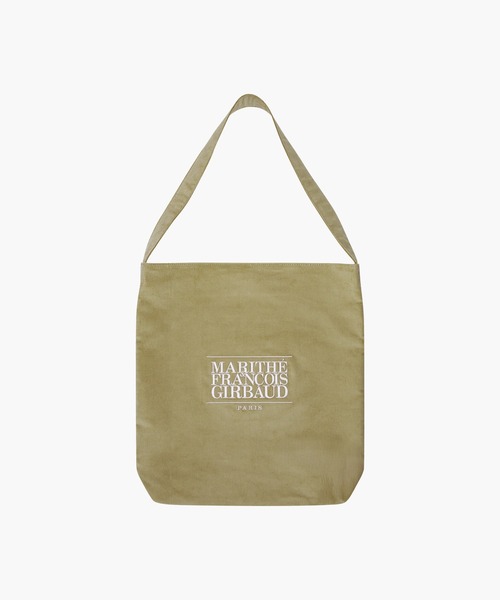 MARITHE + FRANCOIS GIRBAUD(マリテフランソワジルボー)の「CLASSIC LOGO CORDUROY BAG(トートバッグ・レディース・ブラウン/アイボリー/Black/アイボリー系・フリー)」の18枚目の写真