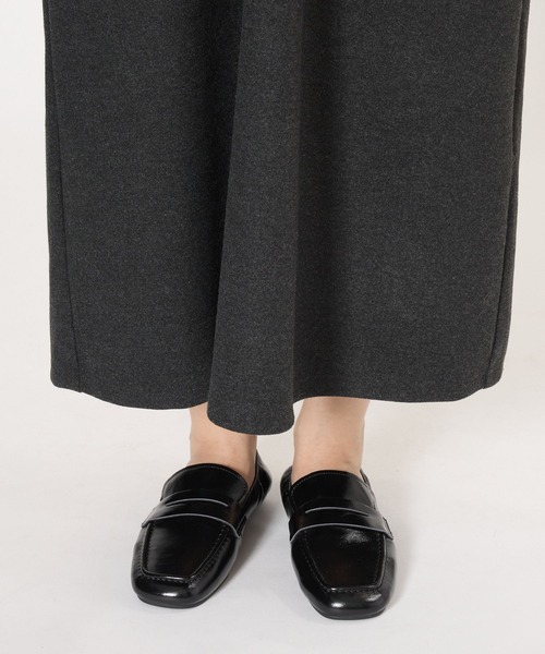 BABYLONE(バビロン)の「【onit】<別注>スキッパーワンピース(ワンピース・レディース・チャコール/ベージュ・フリー)」の5枚目の写真