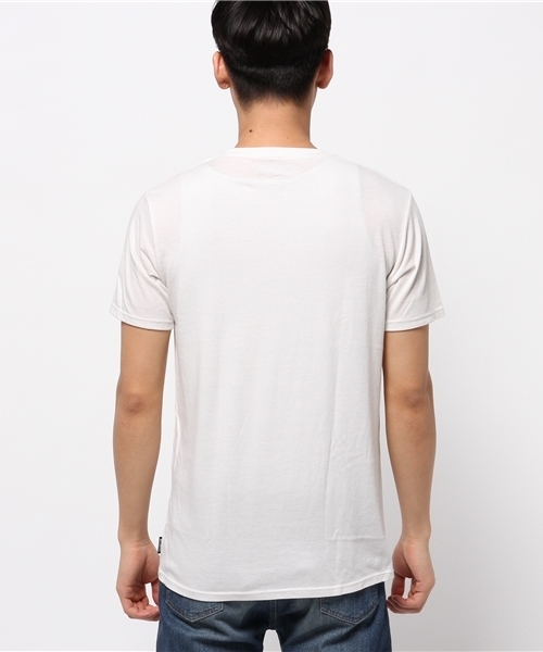 BILLABONG（ビラボン）の「BILLABONG メンズ   Ｔシャツ（Tシャツ/カットソー・メンズ・ホワイト/ブラック/グリーン・LARGE/MEDIUM）」の4枚目の写真