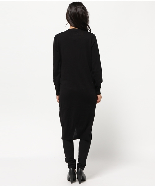 SLY（スライ）の「SLIT HG LONG C/D（カーディガン/ボレロ・レディース・トップグレー/ブラック/イエロー系その他/ワインレッド・FREE）」の8枚目の写真