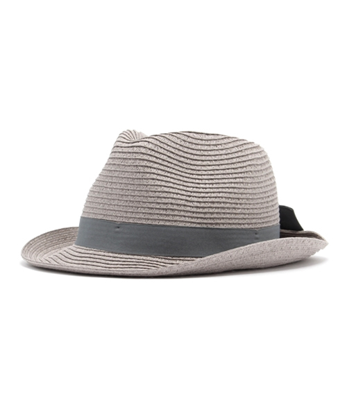 ROPE' PICNIC（ロペピクニック）の「バックリボン中折れハット（ハット・レディース・グレー/オフホワイト/ブラウン/ベージュ/グレー系その他・FREE）」の15枚目の写真