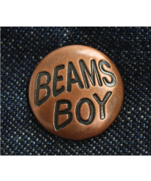 BEAMS BOY（ビームスボーイ）の「BEAMS BOY / デニムO/Wペインターパンツ（デニムパンツ・レディース・ネイビー・0/1/2）」の4枚目の写真