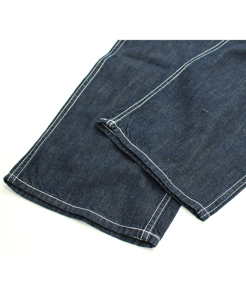 BEAMS BOY（ビームスボーイ）の「BEAMS BOY / デニムO/Wペインターパンツ（デニムパンツ・レディース・ネイビー・0/1/2）」の5枚目の写真