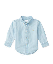 POLO RALPH LAUREN CHILDRENSWEAR | コットン シャンブレー シャツ(シャツ/ブラウス)