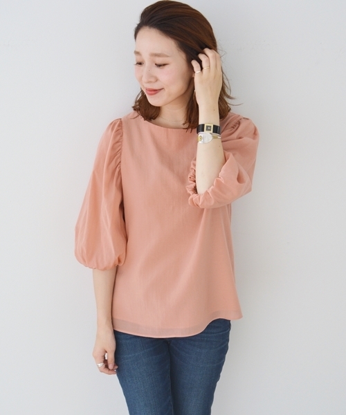 SHIPS for women（シップスフォーウィメン）の「タックコットン 
