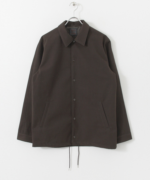SENSE OF PLACE by URBAN RESEARCH（センスオブプレイスバイアーバンリサーチ）の「ウィンドブロックコーチジャケット（その他アウター・メンズ・ダークブラウン/ベージュ/ブラック・MEDIUM/LARGE）」の19枚目の写真