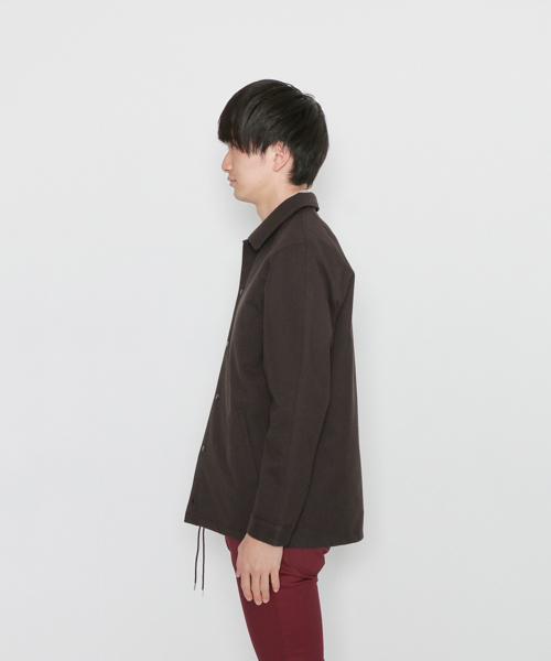 SENSE OF PLACE by URBAN RESEARCH（センスオブプレイスバイアーバンリサーチ）の「ウィンドブロックコーチジャケット（その他アウター・メンズ・ダークブラウン/ベージュ/ブラック・MEDIUM/LARGE）」の16枚目の写真