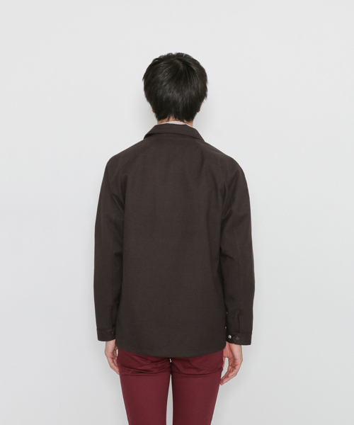 SENSE OF PLACE by URBAN RESEARCH（センスオブプレイスバイアーバンリサーチ）の「ウィンドブロックコーチジャケット（その他アウター・メンズ・ダークブラウン/ベージュ/ブラック・MEDIUM/LARGE）」の17枚目の写真