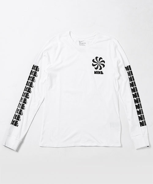 NIKE（ナイキ）の「NIKE/ L/S レガシー Tシャツ（Tシャツ/カットソー・メンズ・ブラック/ホワイト・SMALL/MEDIUM/LARGE）」の2枚目の写真