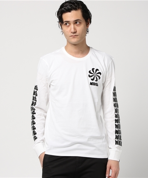 NIKE（ナイキ）の「NIKE/ L/S レガシー Tシャツ（Tシャツ/カットソー・メンズ・ブラック/ホワイト・SMALL/MEDIUM/LARGE）」の11枚目の写真