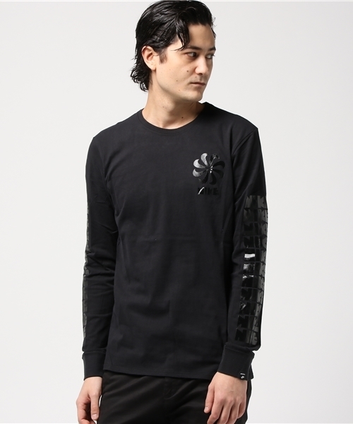NIKE（ナイキ）の「NIKE/ L/S レガシー Tシャツ（Tシャツ/カットソー・メンズ・ブラック/ホワイト・SMALL/MEDIUM/LARGE）」の10枚目の写真