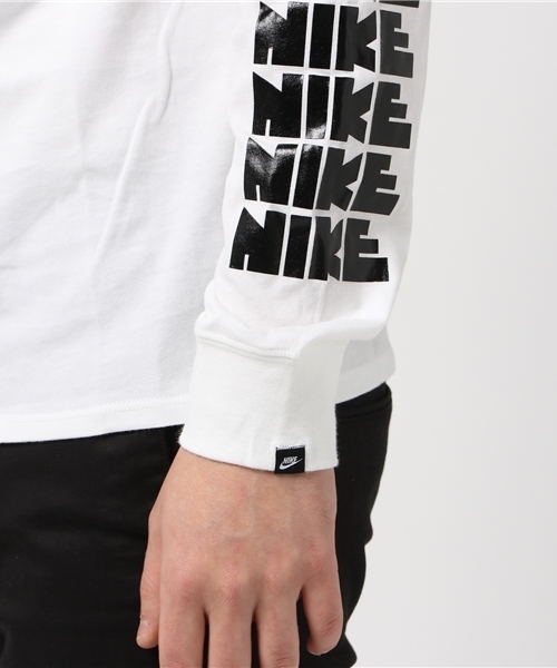 NIKE（ナイキ）の「NIKE/ L/S レガシー Tシャツ（Tシャツ/カットソー・メンズ・ブラック/ホワイト・SMALL/MEDIUM/LARGE）」の6枚目の写真