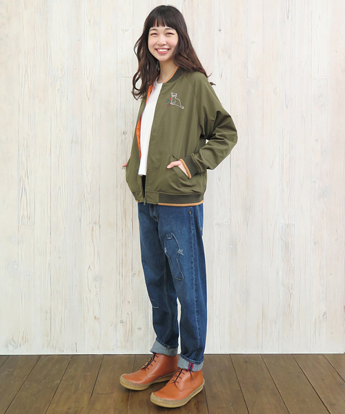 Ne-net ネネット おこじょジャン スタジャン Ne-net（ネネット）の「S (S)おこじょジャン②（ブルゾン）」 - WEAR