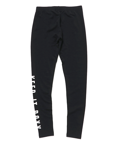 ROXY（ロキシー）の「KEEP IT ROXY LEGGING/ロキシー レギンス スパッツ ヨガ ランニング（レギンス/スパッツ・レディース・ブラック/チャコールグレー・MEDIUM/LARGE/SMALL）」の3枚目の写真