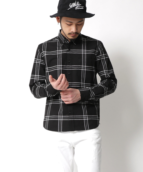 Rocky Monroe(ロッキーモンロー)の「ボタンダウンオックスフォードシャツ(シャツ/ブラウス・メンズ・ホワイト/ブルー/グレー/ネイビー/ブラック/ピンク/ブルー系その他/グレー系その他/ブラック系その他/ホワイト系その他/サックスブルー/ホワイト系その他2/グレー系その他2/ブルー系その他2・M/L/XL/S)」の6枚目の写真