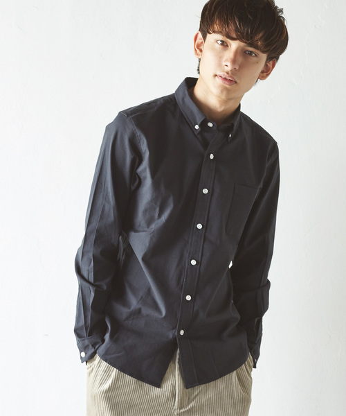 Rocky Monroe(ロッキーモンロー)の「ボタンダウンオックスフォードシャツ(シャツ/ブラウス・メンズ・ホワイト/ブルー/グレー/ネイビー/ブラック/ピンク/ブルー系その他/グレー系その他/ブラック系その他/ホワイト系その他/サックスブルー/ホワイト系その他2/グレー系その他2/ブルー系その他2・M/L/XL/S)」の5枚目の写真