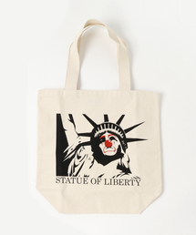 Sync.（スィンク）の「Sync.【D*FACE】TOTE BAG "SAD LIBERTY"（トートバッグ）」