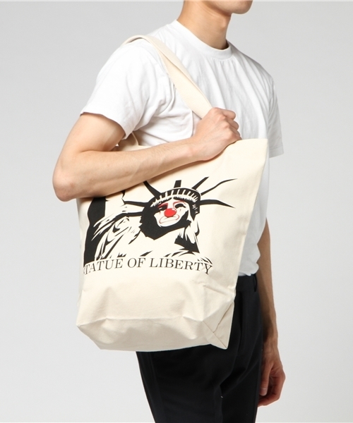 Sync.(スィンク)の「Sync.【D*FACE】TOTE BAG "SAD LIBERTY"(トートバッグ・メンズ・その他・FREE)」の6枚目の写真