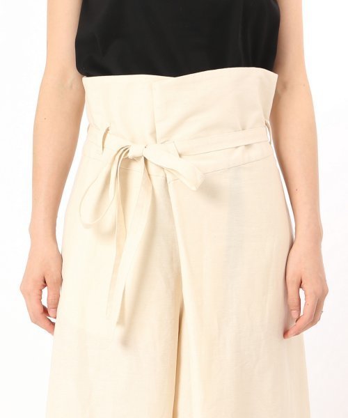 plage（プラージュ）の「ハイウエスト ワイドパンツ◆（その他パンツ・レディース・ナチュラル/ブラウン/レッド・36/38/34）」の18枚目の写真