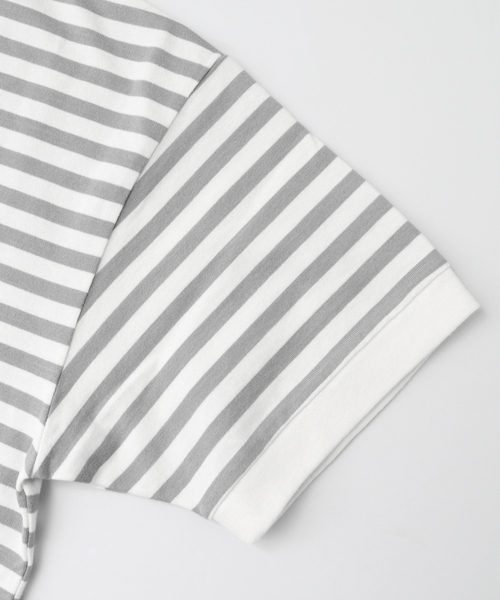 URBAN RESEARCH DOORS MENS(アーバンリサーチ ドアーズ メンズ)の「FORK&SPOON Striped T-shirt(Tシャツ/カットソー・メンズ・ブラック/グレー・5/4)」の15枚目の写真