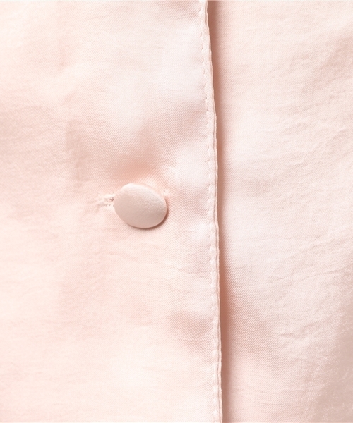 WEGO(ウィゴー)の「WEGO/サテン開襟5分袖シャツ(シャツ/ブラウス・レディース・ホワイト/ライトピンク/レッド系その他4・MEDIUM/LARGE)」の18枚目の写真