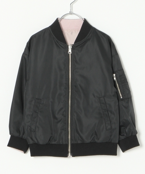 GLOBAL WORK（グローバルワーク）の「【キッズ】ドロップリバーシブルブルゾン/765089（ブルゾン・キッズ・ブラック系その他/オレンジ系その他・X-LARGE/XX-LARGE/MEDIUM/SMALL/LARGE）」の6枚目の写真