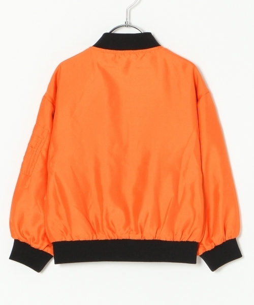 GLOBAL WORK（グローバルワーク）の「【キッズ】ドロップリバーシブルブルゾン/765089（ブルゾン・キッズ・ブラック系その他/オレンジ系その他・X-LARGE/XX-LARGE/MEDIUM/SMALL/LARGE）」の10枚目の写真