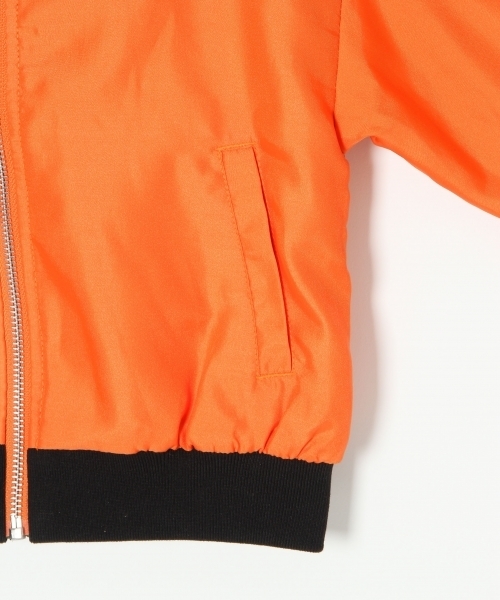 GLOBAL WORK（グローバルワーク）の「【キッズ】ドロップリバーシブルブルゾン/765089（ブルゾン・キッズ・ブラック系その他/オレンジ系その他・X-LARGE/XX-LARGE/MEDIUM/SMALL/LARGE）」の14枚目の写真