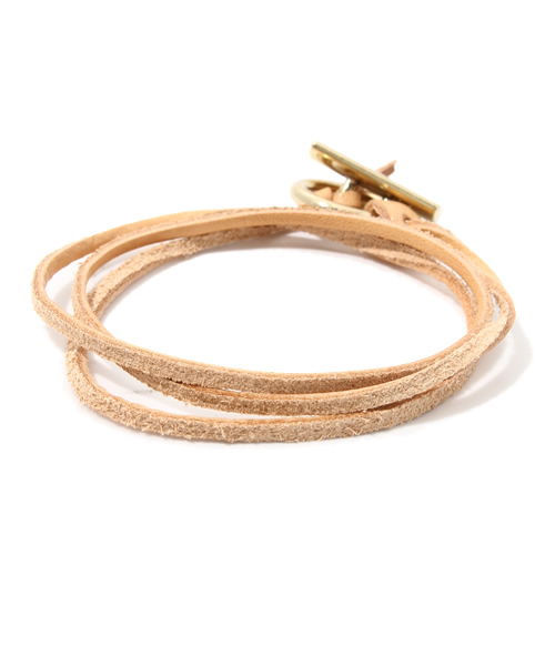 IL BISONTE（イルビゾンテ）の「IL BISONTE / ORIGINAL LEATHER / ブレスレット（ブレスレット・レディース・ブラック/ホワイト/ダークブラウン/グレー/オリーブ/レッド/ライトブラウン/ナチュラル/オレンジ/グリーン/レンガ/ネイビー・FREE）」の13枚目の写真